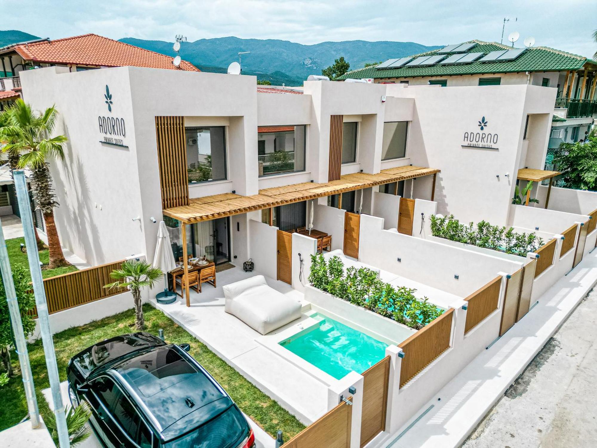 Adorno Private Suites Only Adults & Kids 12 Plus Vrasná Eksteriør bilde