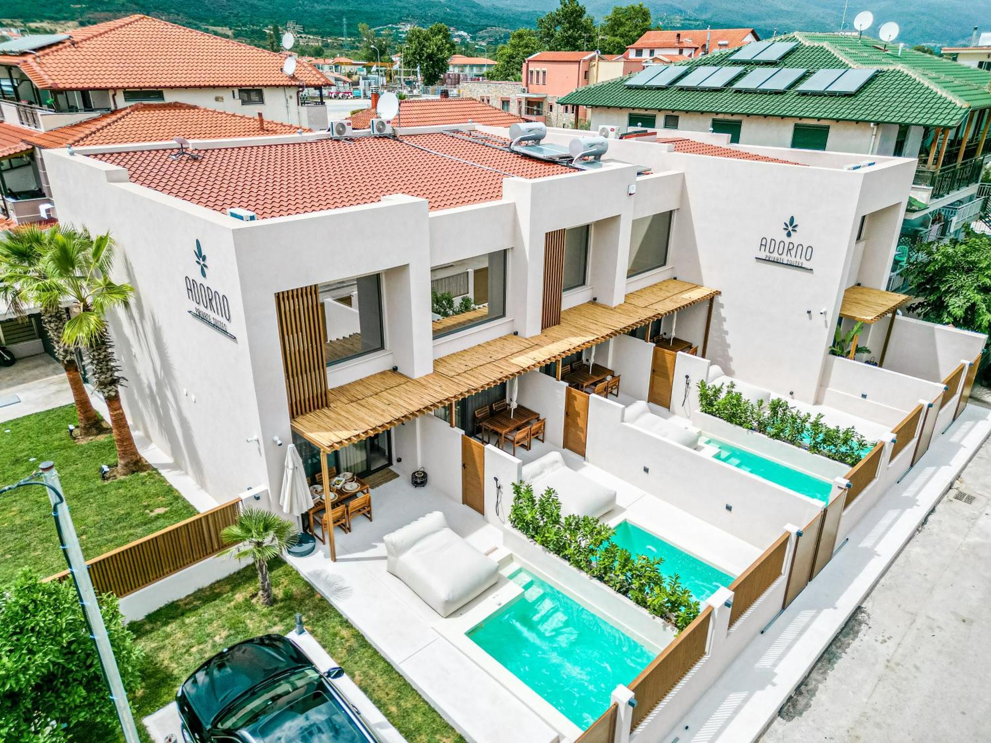 Adorno Private Suites Only Adults & Kids 12 Plus Vrasná Eksteriør bilde
