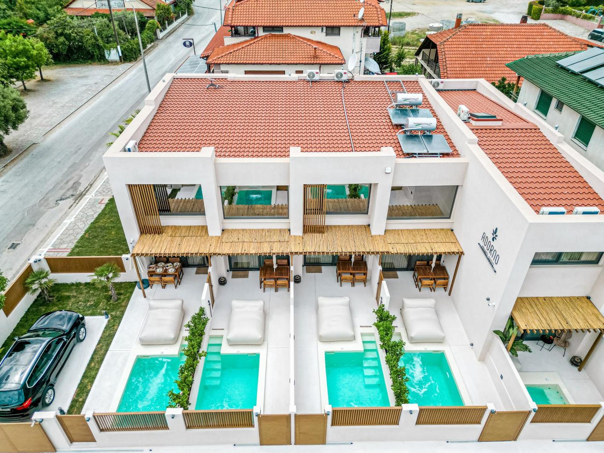 Adorno Private Suites Only Adults & Kids 12 Plus Vrasná Eksteriør bilde